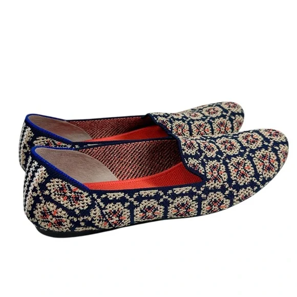 ROTHY’S The Loafer in Retired Sapphire Mosaic Women’s 8.5 - Picture 6 of 11